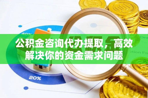 庐江公积金咨询代办提取，高效解决你的资金需求问题